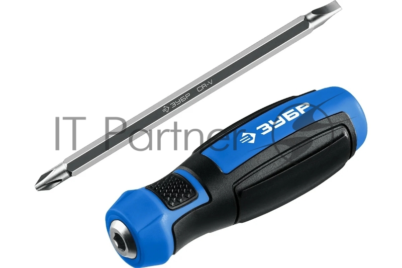 Переставная отвертка ЗУБР ПРОФЕССИОНАЛ-П2 SL6 / PH2