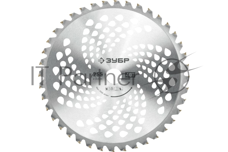 Нож для триммера НТТ-40 255 мм 40T ЗУБР