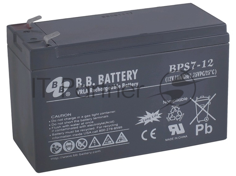 Батарея B.B.Battery BPS 7-12 (12V 7Ah)