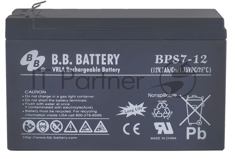 Батарея B.B.Battery BPS 7-12 (12V 7Ah)
