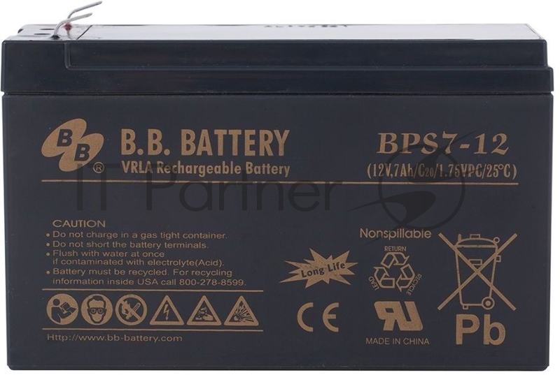 Батарея B.B.Battery BPS 7-12 (12V 7Ah)