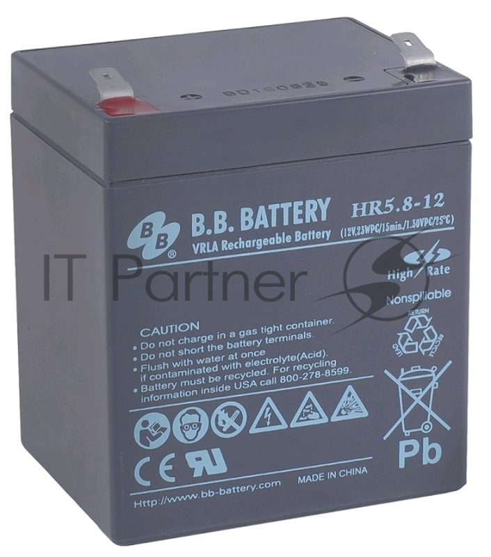 Батарея B.B.Battery HR 5.8-12 (12V 5.8Ah)