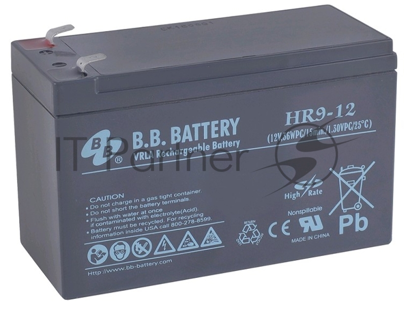 Батарея B.B.Battery HR 9-12 (12V 9Ah)