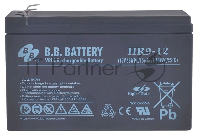 Батарея B.B.Battery HR 9-12 (12V 9Ah)