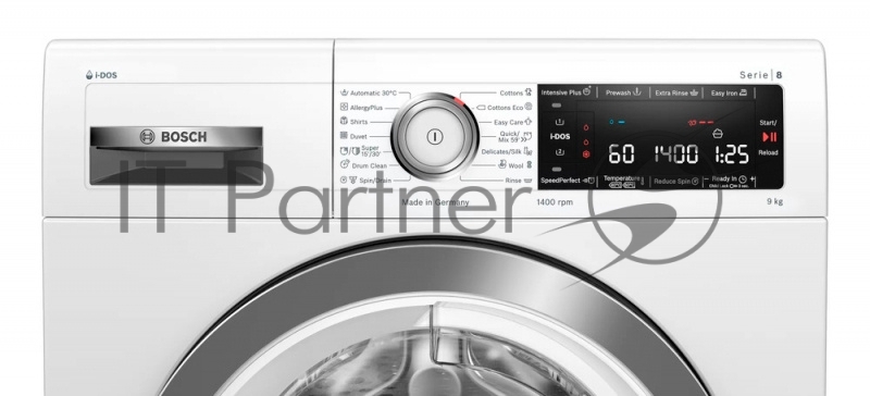 Стиральная машина Bosch WAV28K90ME пан.англ. класс: A+++ загр.фронтальная макс.:9кг белый