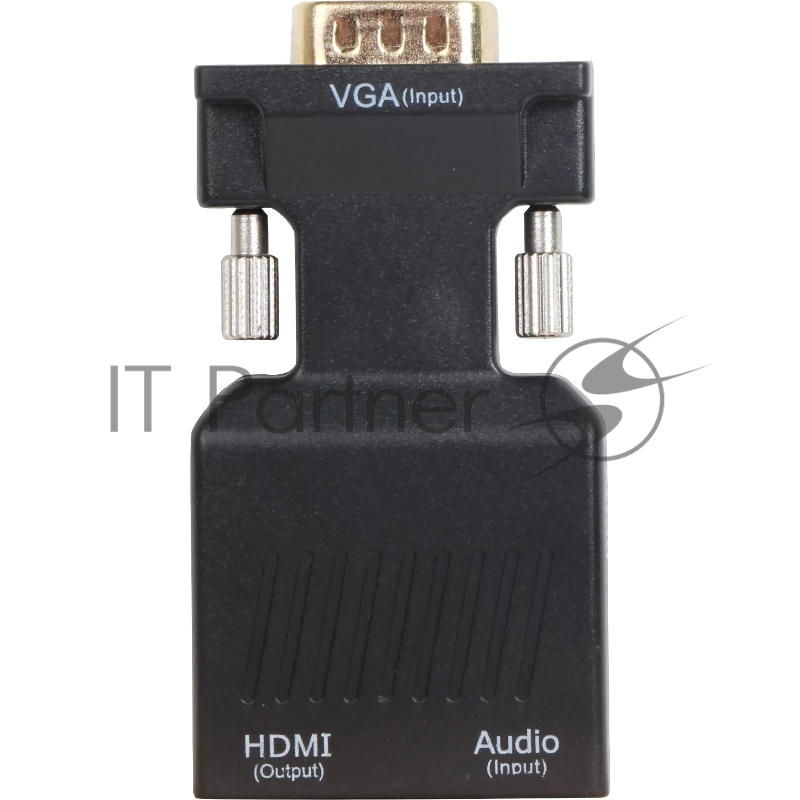 Переходник VCOM CA337A VGA(M)+audio+microUSB --> HDMI(F)1080*60Hz, VCOM <CA337A>