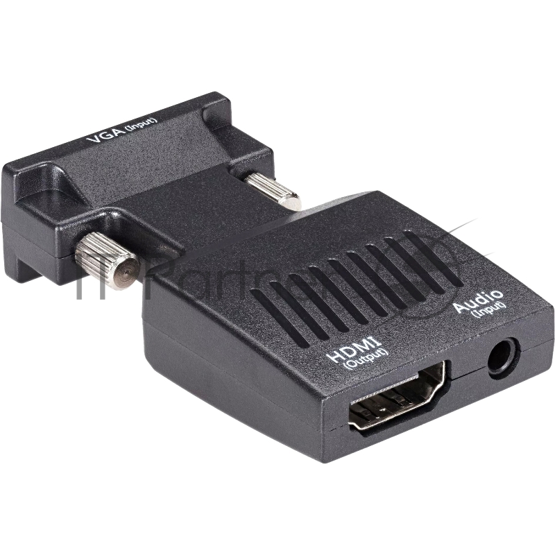 Переходник VCOM CA337A VGA(M)+audio+microUSB --> HDMI(F)1080*60Hz, VCOM <CA337A>