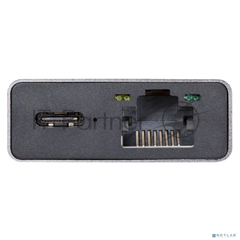 Адаптер VCOM CU459 Type-Cm --> RJ-45+2USB3.0(f) + PD100 Вт Alum Shell VCOM <CU459>
