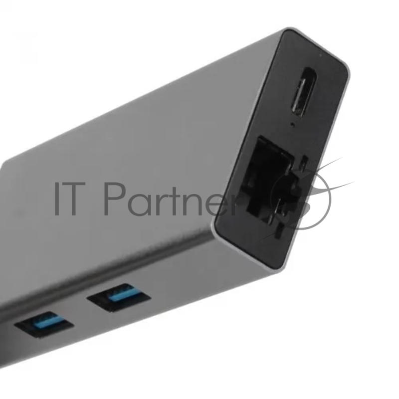 Адаптер VCOM CU459 Type-Cm --> RJ-45+2USB3.0(f) + PD100 Вт Alum Shell VCOM <CU459>