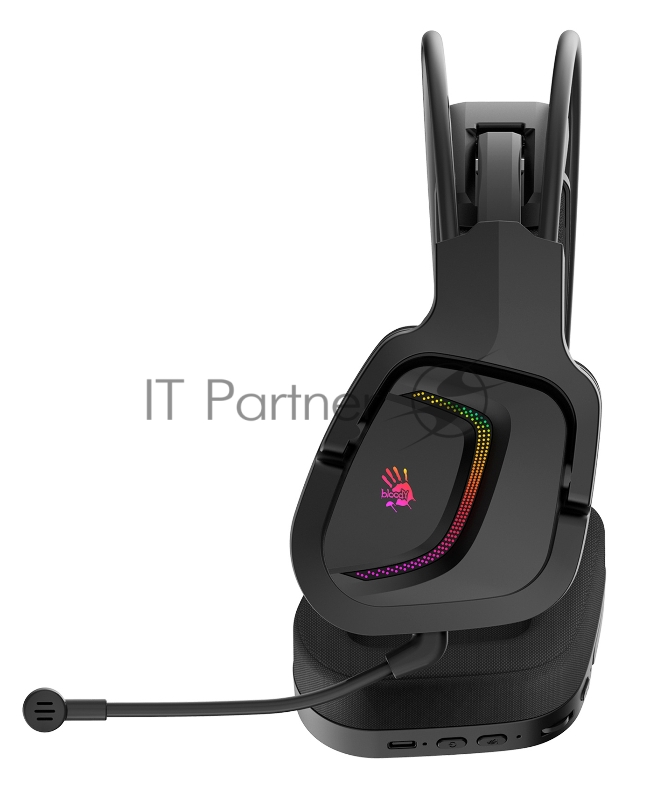 Наушники с микрофоном A4Tech Bloody MR575 черный BT оголовье (MR575)