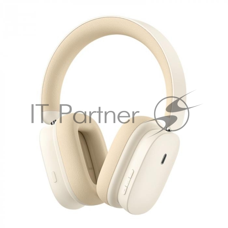 Наушники BASEUS Bowie H1 ANC полноразмерные, беспроводные, белый