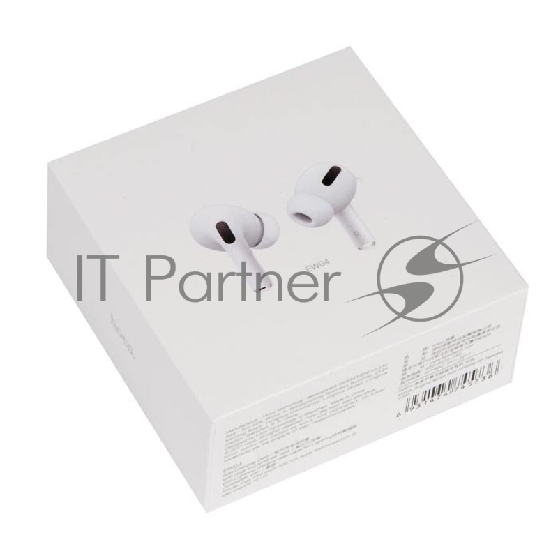 Наушники HOCO EW04 беспроводные оригинальной серии с док станцией TWS, BT 5.1 белый