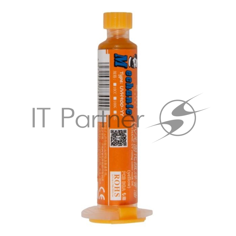 Паяльная маска Mechanic UV желтая