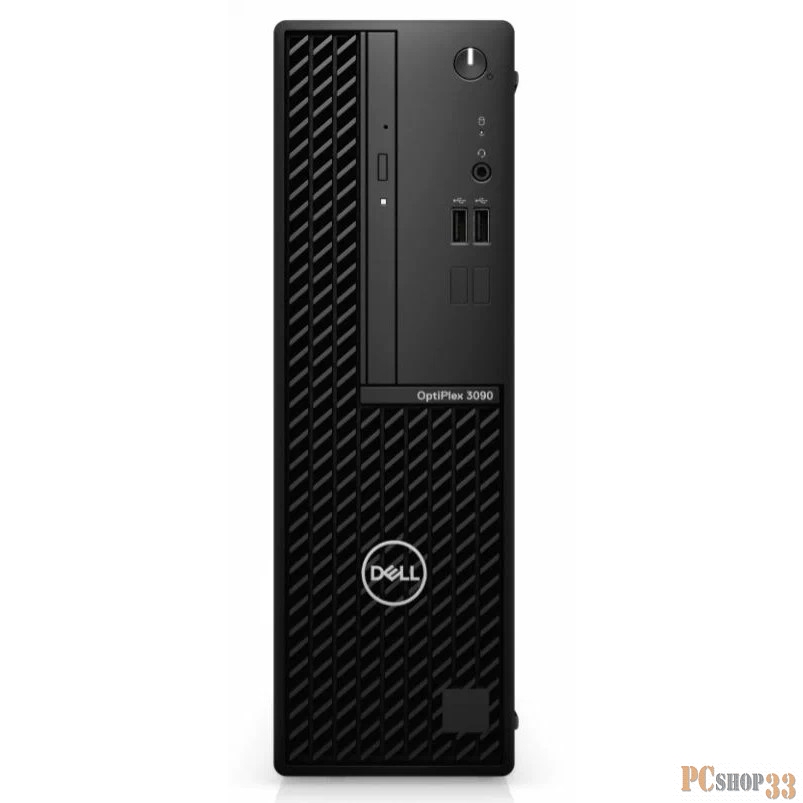 Персональный компьютер Dell Optiplex 3090 SFF/Core i5-10505/8GB/256GB SSD/UHD 630/DVD-RW/VGA/KEYB RUS+mice/1y /black/Linux + HDMI 2.0B video port (ОС:NO Keyb:RUS, Powercord EU)