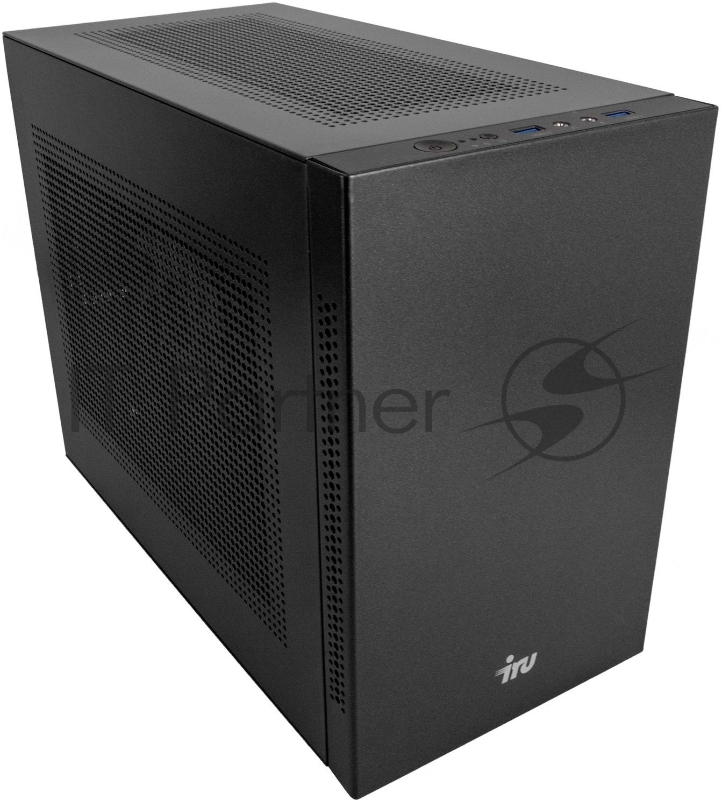 Компьютер IRU Game 310H5GS MT i3 10105 (3.7) 16Gb SSD480Gb GTX1660 Super 6Gb Free DOS GbitEth 500W черный