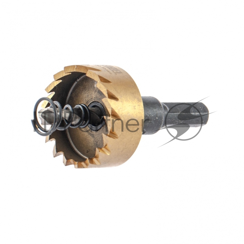 Коронка по металлу HSS, 30 мм, нитридтитановое покрытие //Denzel