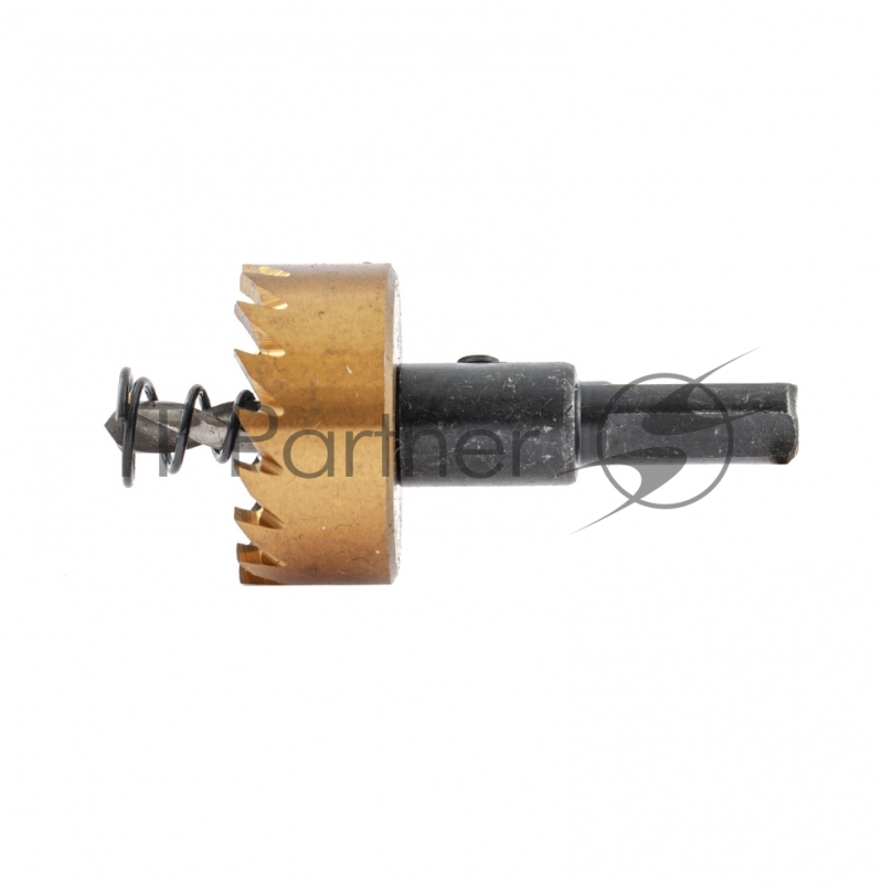 Коронка по металлу HSS, 30 мм, нитридтитановое покрытие //Denzel