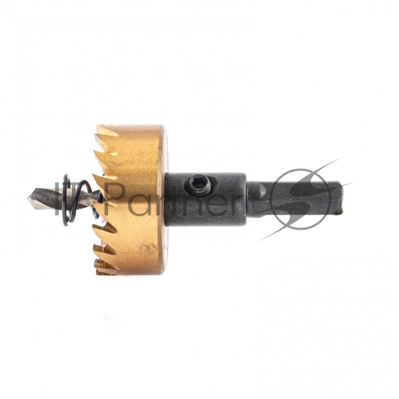 Коронка по металлу HSS, 32 мм, нитридтитановое покрытие //Denzel