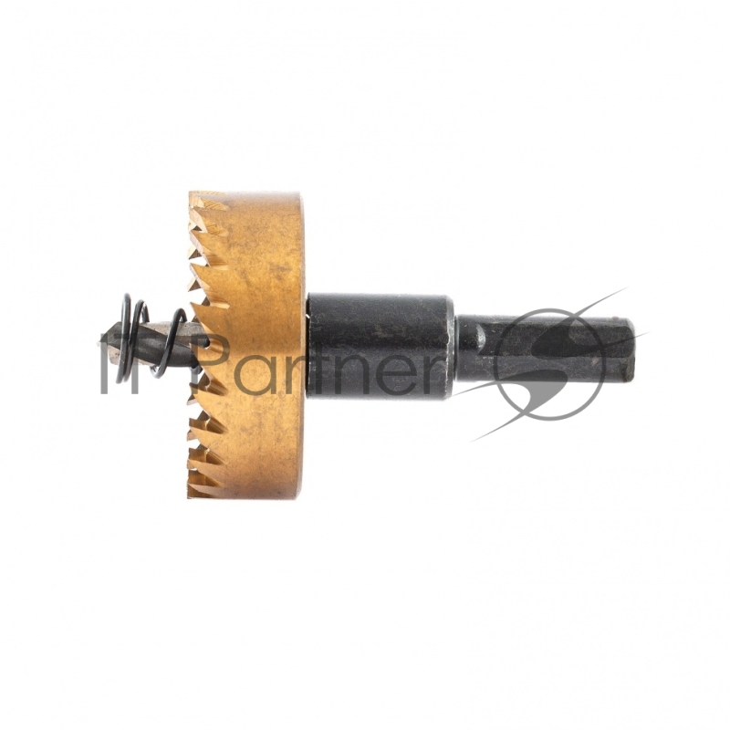 Коронка по металлу HSS, 40 мм, нитридтитановое покрытие //Denzel