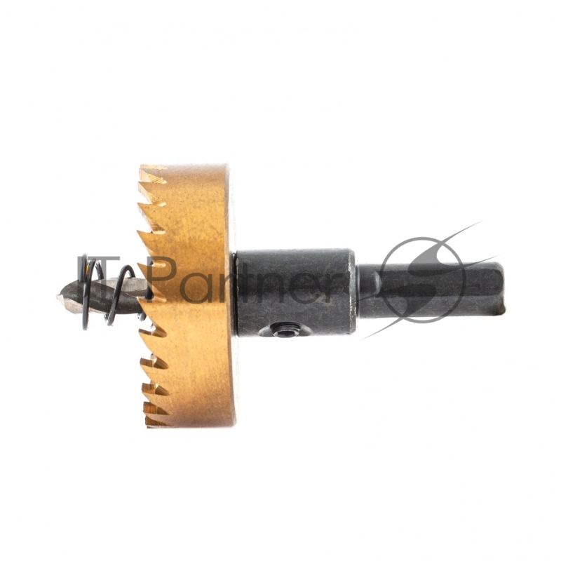 Коронка по металлу HSS, 42 мм, нитридтитановое покрытие //Denzel