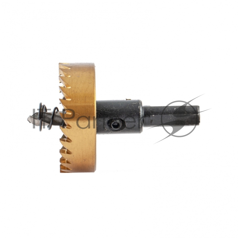 Коронка по металлу HSS, 45 мм, нитридтитановое покрытие //Denzel