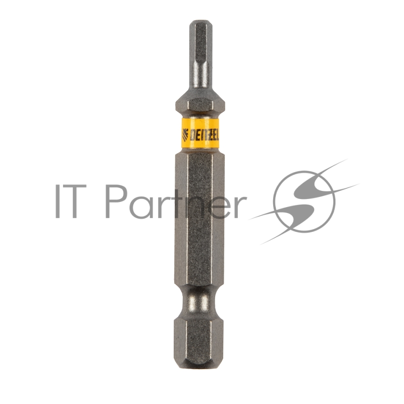 Набор бит HEX 3х50, сталь S2, шестигранный профиль, 10 шт.// Denzel