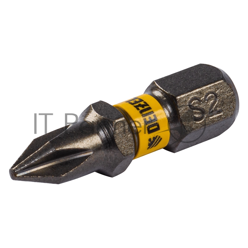 Набор бит PH1х25, сталь S2, шестигранный профиль, 10 шт.// Denzel