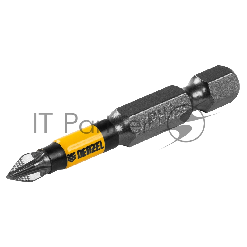 Набор бит PH1х50, сталь S2, круглый профиль, 10 шт.// Denzel