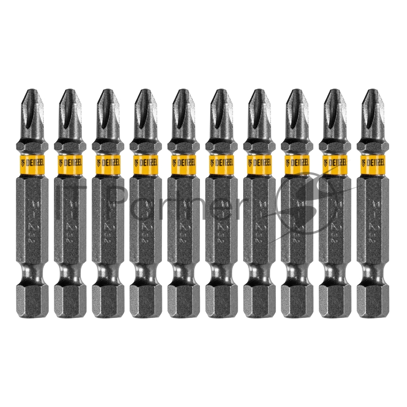Набор бит PH2х25, сталь S2, 20 шт., пластиковая коробка// Denzel