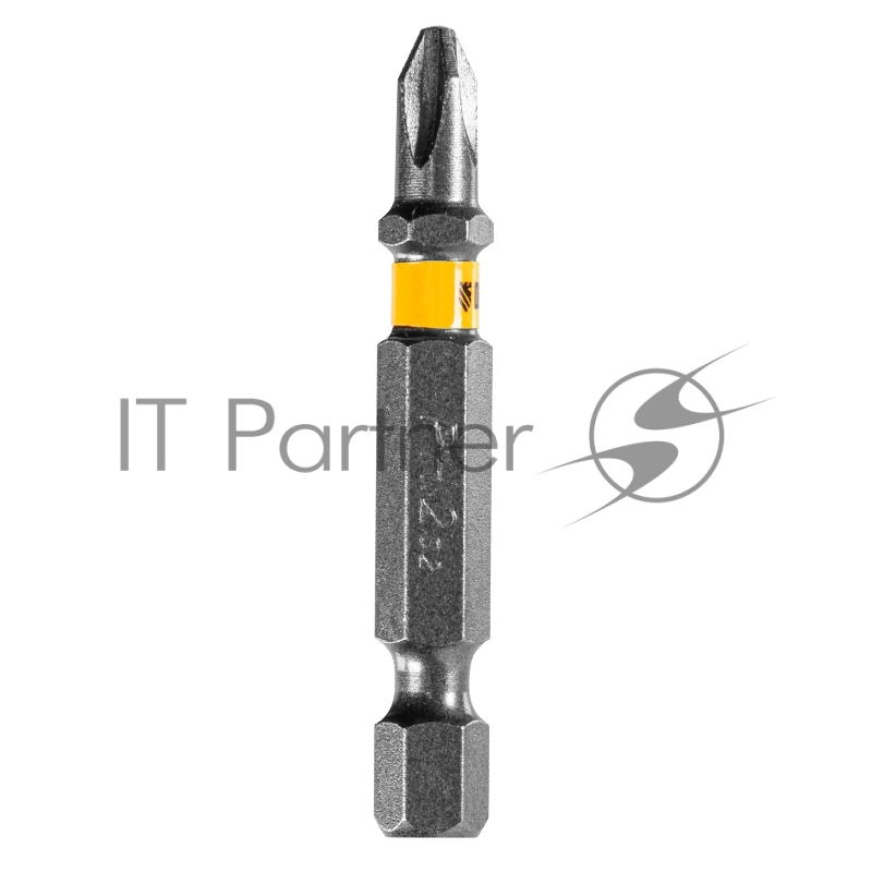 Набор бит PH2х50, сталь S2, 30 шт., шестигранный профиль, пластиковая коробка// Denzel