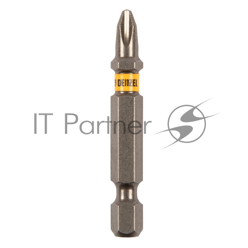 Набор бит PH2х50, сталь S2, шестигранный профиль, 10 шт.// Denzel