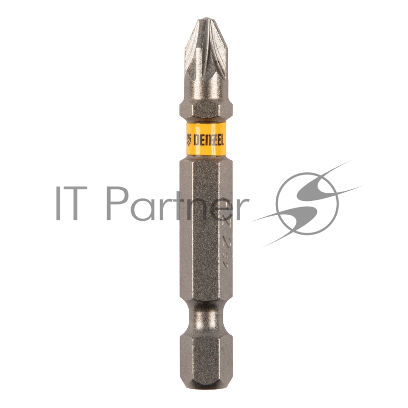 Набор бит PZ2х50, сталь S2, шестигранный профиль, 10 шт.// Denzel