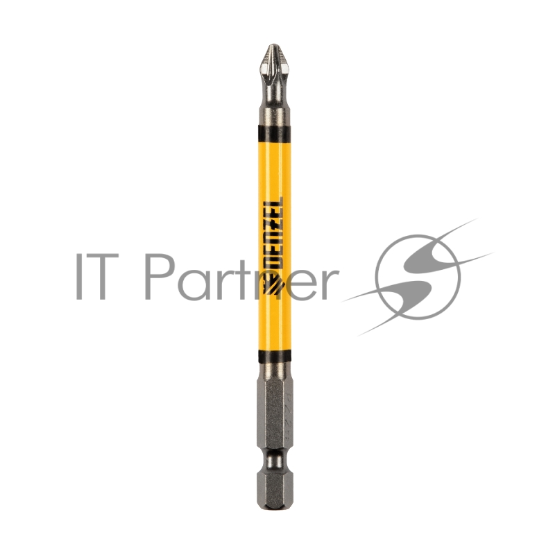 Набор бит PZ2х90, сталь S2, круглый профиль, 10шт.// Denzel