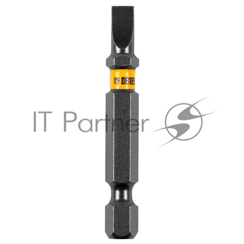 Набор бит SL5,0х50, сталь S2, шестигранный профиль, 10шт.// Denzel