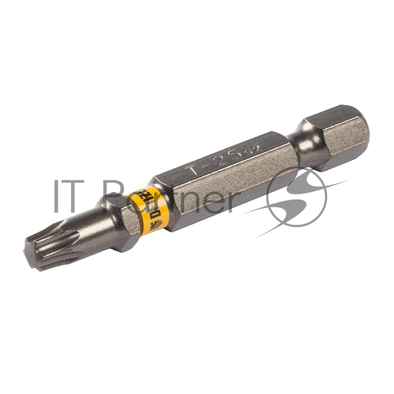 Набор бит TORX 25х50, сталь S2, шестигранный профиль, 10 шт.// Denzel