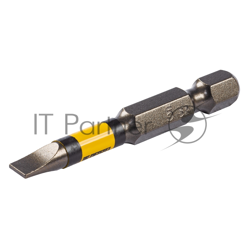 Набор бит комбинированный 3 шт., PH2, PZ2, SL5, 50 мм, сталь S2// Denzel