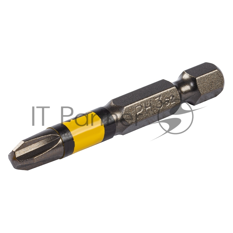 Набор бит комбинированный 3 шт., РН1, РН2, РН3, 50 мм, сталь S2// Denzel