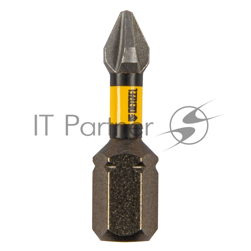 Набор бит торсионных PH1x25 мм, лазерная обработка шлица, сталь S2, 10 шт.// Denzel