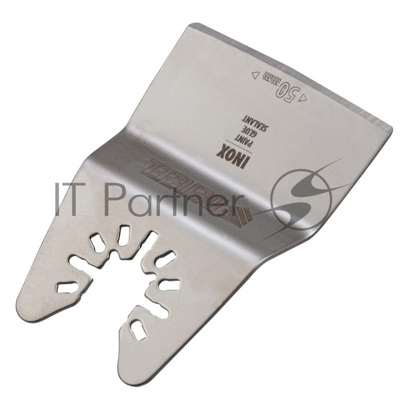 Насадка-шабер для МФИ, Inox, для снятия краски, ширина 50 мм, ступенчатая// Denzel