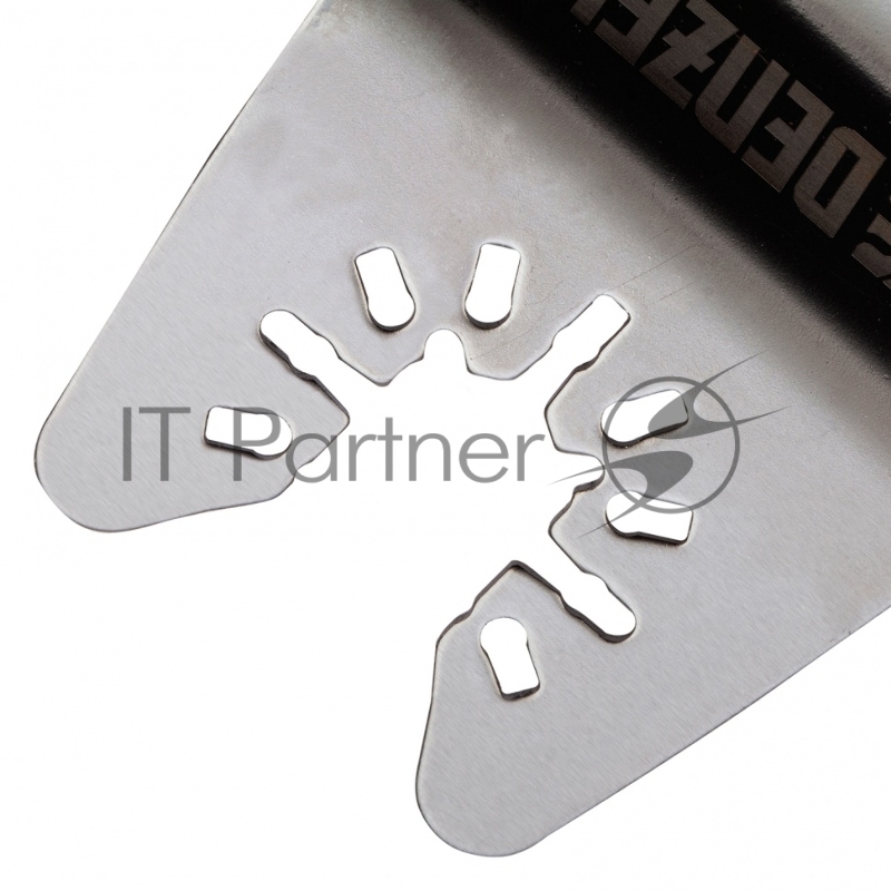 Насадка-шабер для МФИ, Inox, для снятия краски, ширина 50 мм, ступенчатая// Denzel