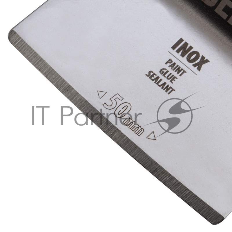 Насадка-шабер для МФИ, Inox, для снятия краски, ширина 50 мм, ступенчатая// Denzel