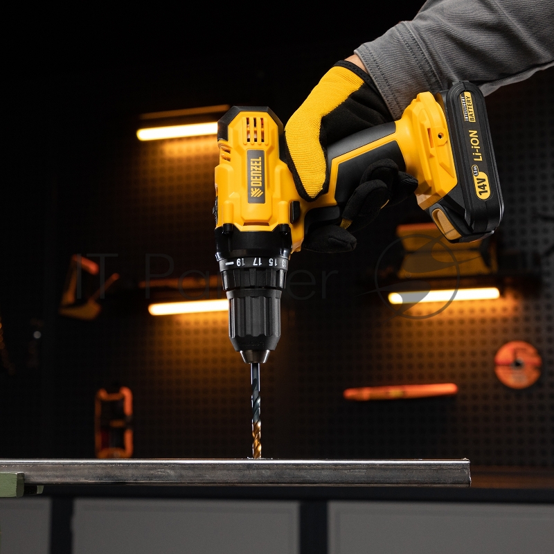 Набор сверл по металлу, 2-3-4-5-6-8 мм, HSS-Tin, Golden Tip, 6 шт// Denzel