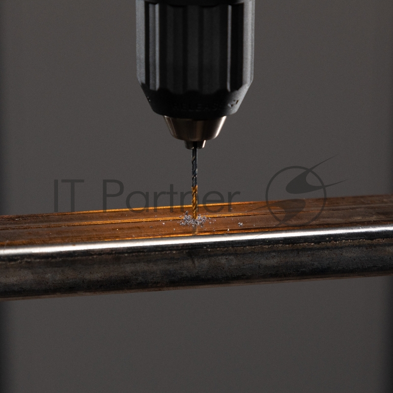 Набор сверл по металлу, 2-3-4-5-6-8 мм, HSS-Tin, Golden Tip, 6 шт// Denzel