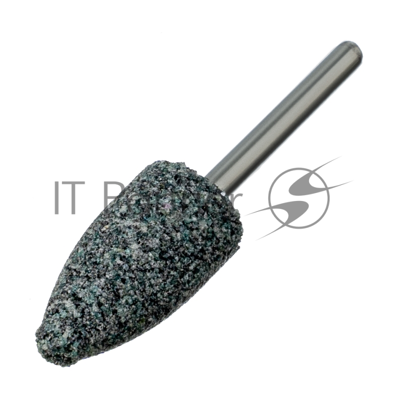 Набор шарошек абразивных для дрели (ПШМ), 63С, 10 шт.// Denzel