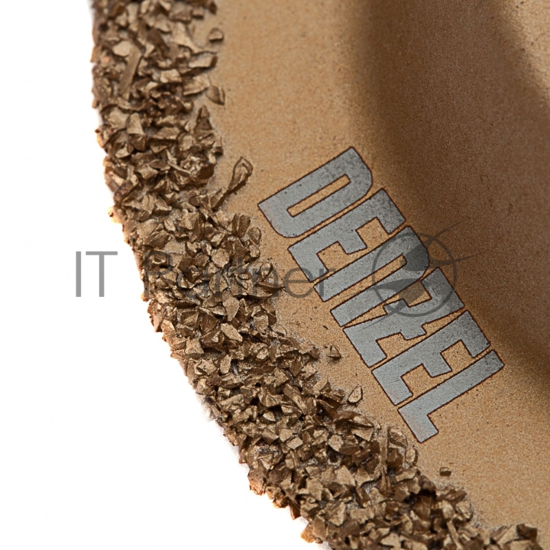 Насадка для МФИ режущая полукруг., HM, по плитке и дереву, 65 мм // Denzel