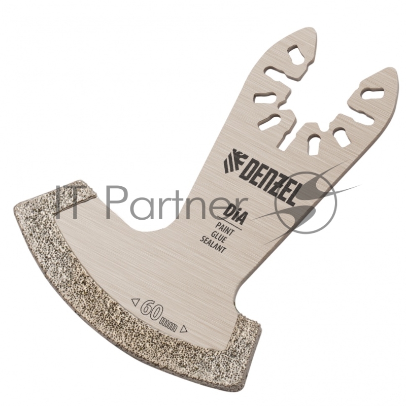 Насадка для МФИ режущая сегментная, DiA, по камню и плитке, 60 мм // Denzel