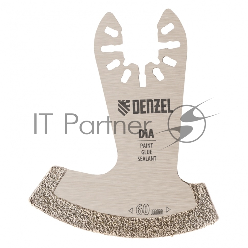 Насадка для МФИ режущая сегментная, DiA, по камню и плитке, 60 мм // Denzel