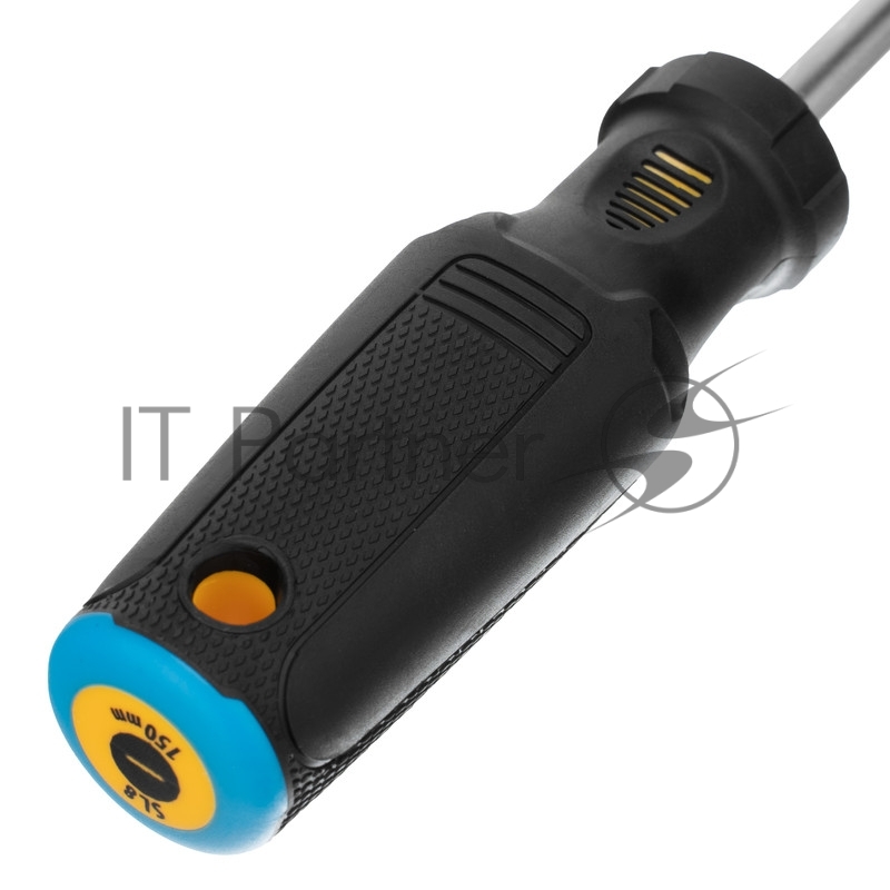 Отвертка SL8x150 мм, CrV, трехкомпонентная рукоятка// Denzel