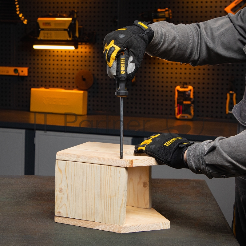 Отвертка PH3х150 мм, CrV, трехкомпонентная рукоятка// Denzel