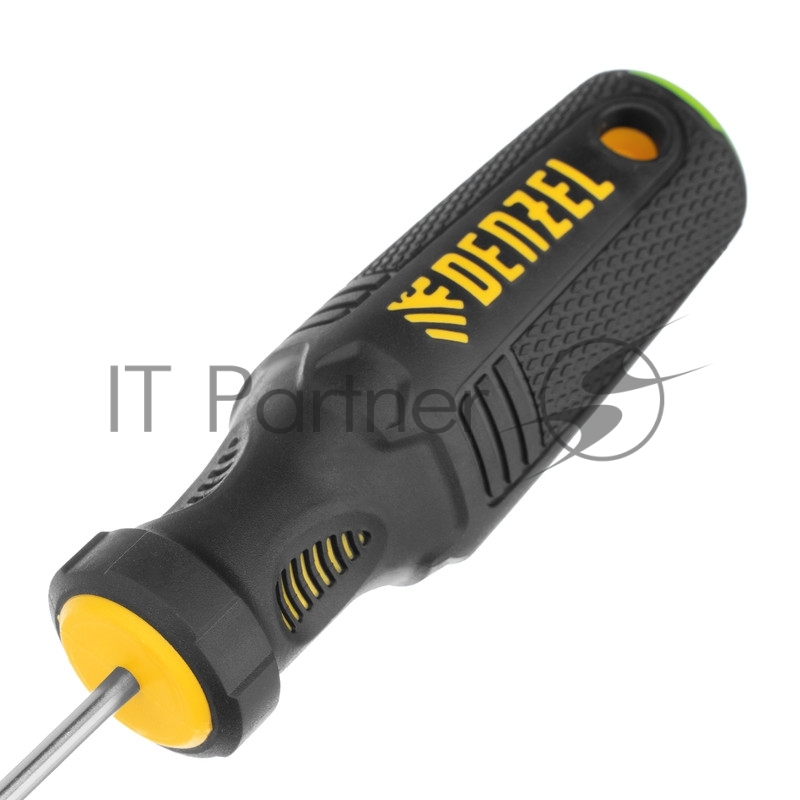 Отвертка PZ0x75 мм, CrV, трехкомпонентная рукоятка// Denzel